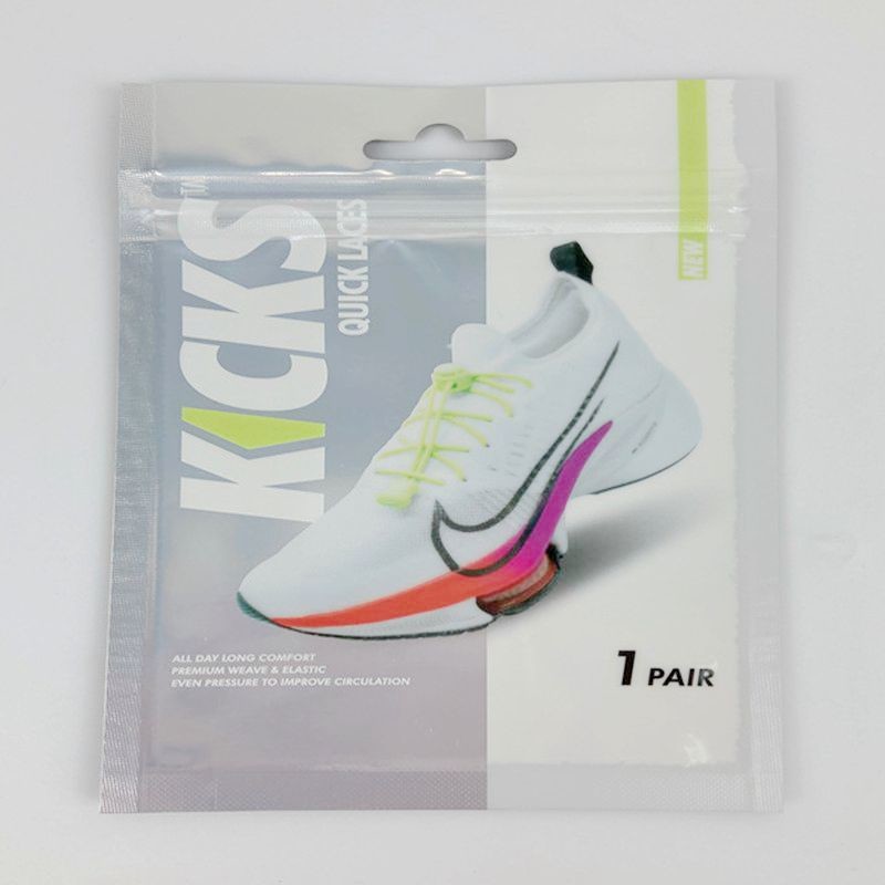 Kantong Plastik Mini Zipper Pouch Sepatu Pad Kemasan Tas Tiga Sisi Segel Tas Untuk Tali Sepatu