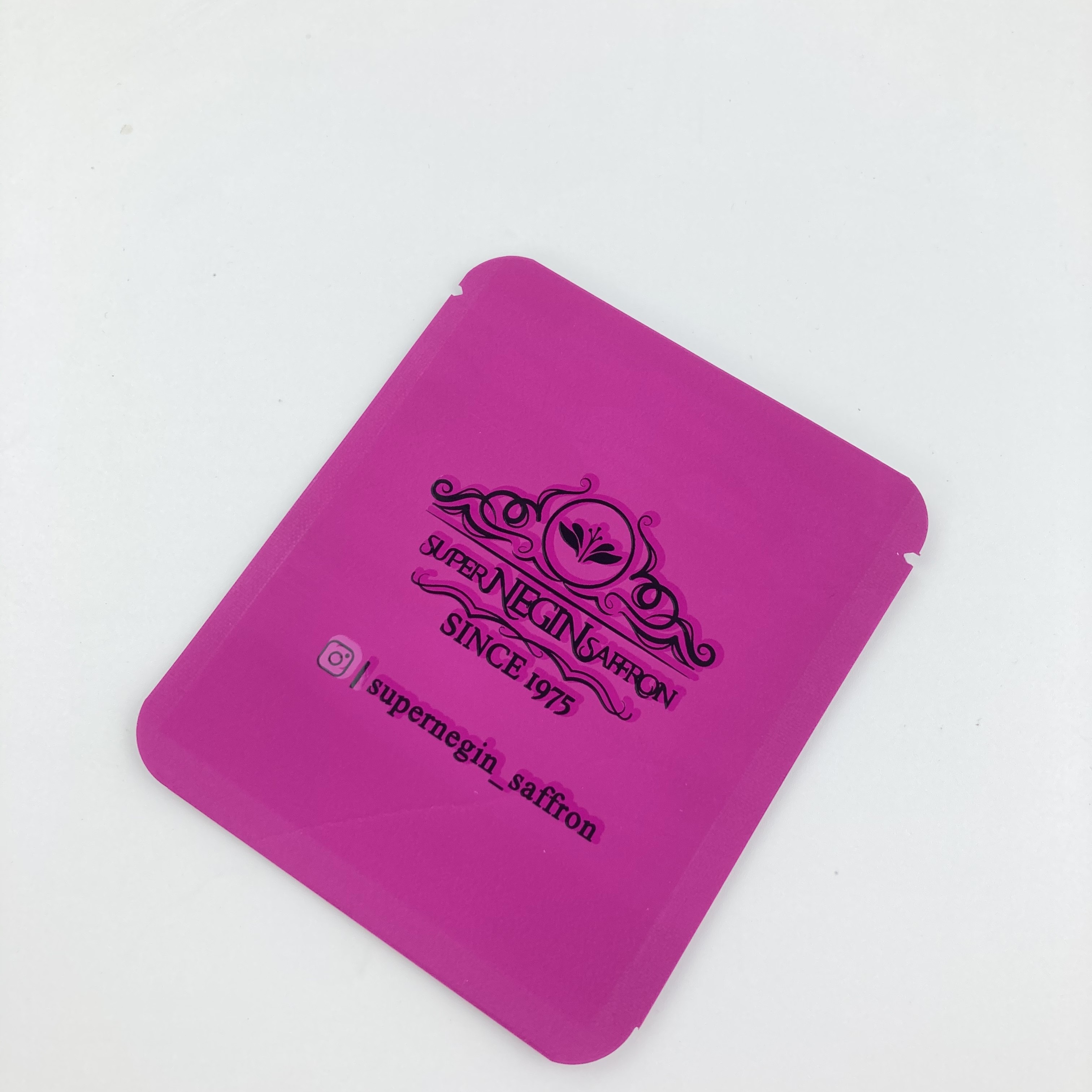 tas makanan untuk crocus dan teh safron kering 500 pcs MOQ untuk tas kemasan khusus tas kemasan kacang