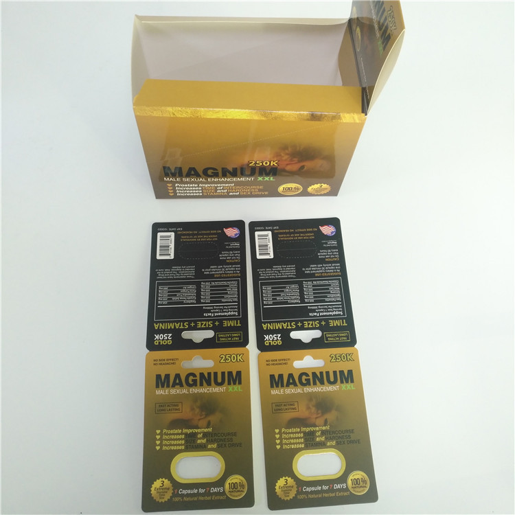 Kartu Kemasan Pil Seks Pantone Rhino 69 Kartu Kemasan Lenticular 3D