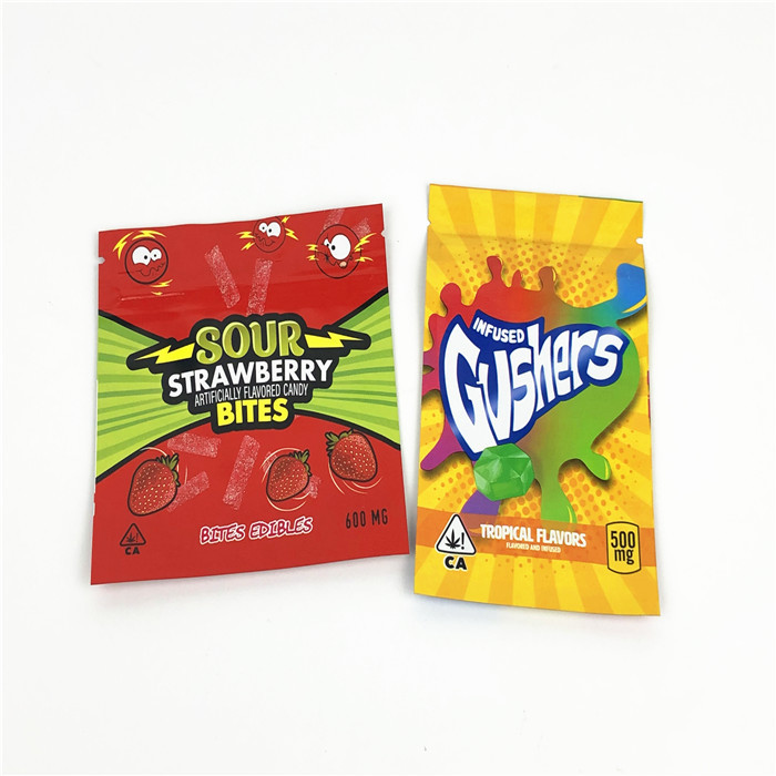 3.5g 7g Setengah Pound Smell Proof Mylar Bags 120mic Child Proof Ziplock Pouch