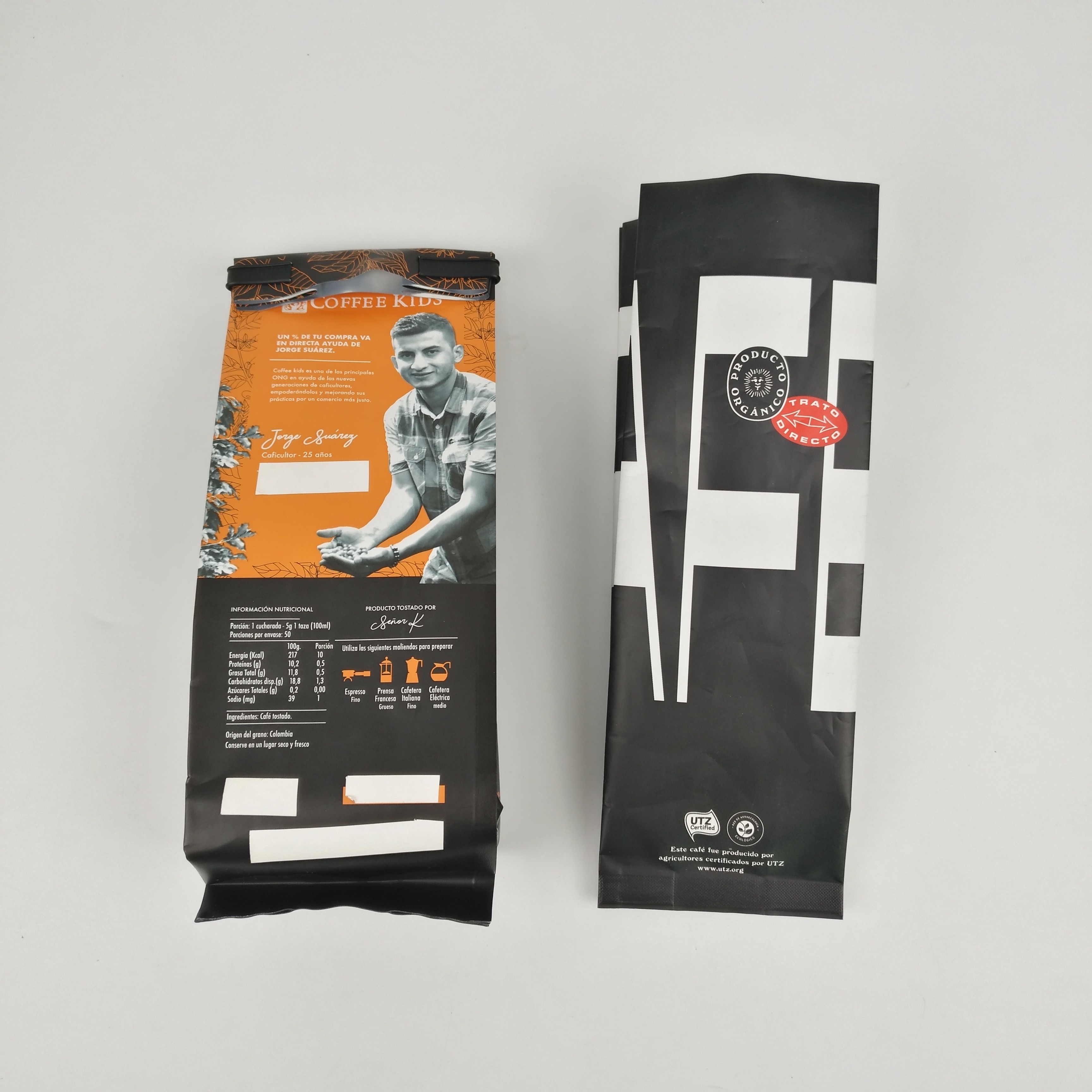 200mic CMYK Tas Kemasan Bawah Datar SGS 12C PE Side Gusset Zipper Bag