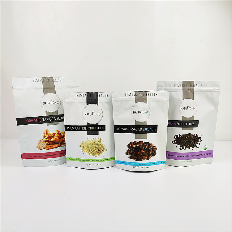 Menilai 200mic CMYK Aluminium Foil Ziplock Bag VMPET THC CBD Packaging Bag