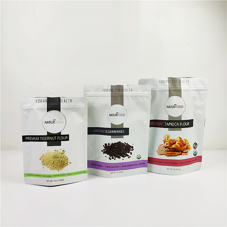 VMPET 90mic Mylar Food Packaging Bag Aluminium Foil Powder Ketebalan 0.2mm