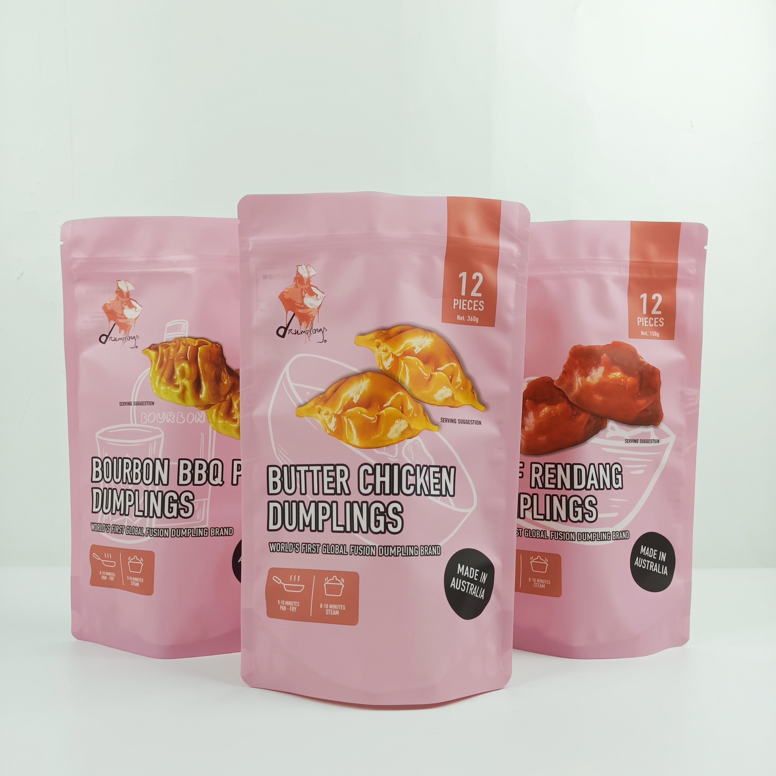 Matte Opp Gravure Zipper Lock Packaging Bag Pa 1.5c Stand Up Packaging Bag