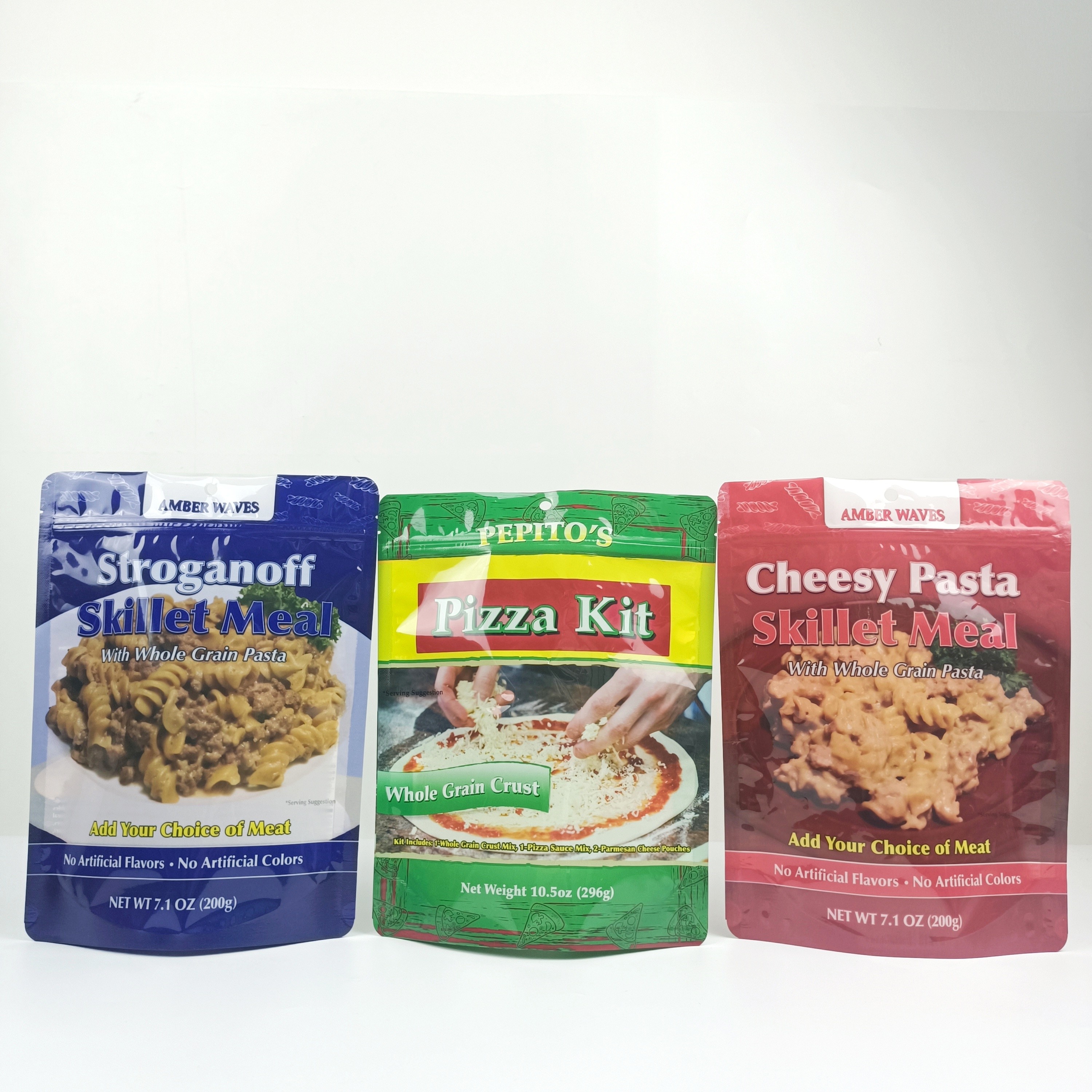 CMYK Mopp Tas Ziplock Mylar yang Dapat Ditutup Kembali Retort Pouch Tas Doypack Plastik