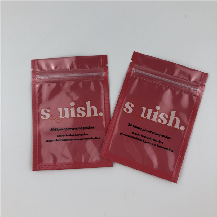 120mic MOPP Gravure Mylar Zipper Bag 0.7c Al Dengan Jendela Depan Yang Jelas