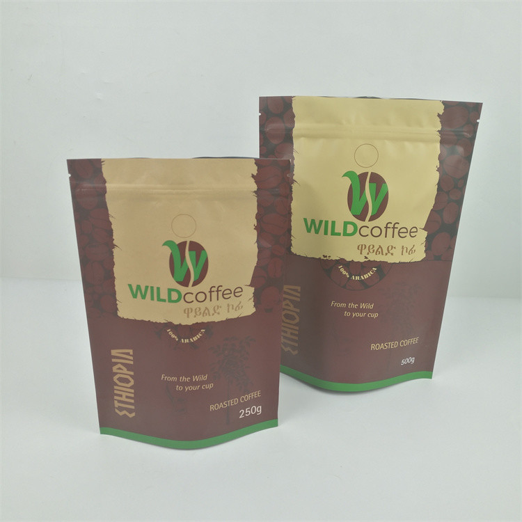 Matt VMPET Smell Proof Zipper Pouch CMYK Pantone 240 Mikron