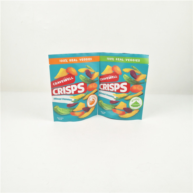 VMPET CMYK Gravure Mylar Stand Up Pouch MOPP Doypack Mylar Zipper Bags