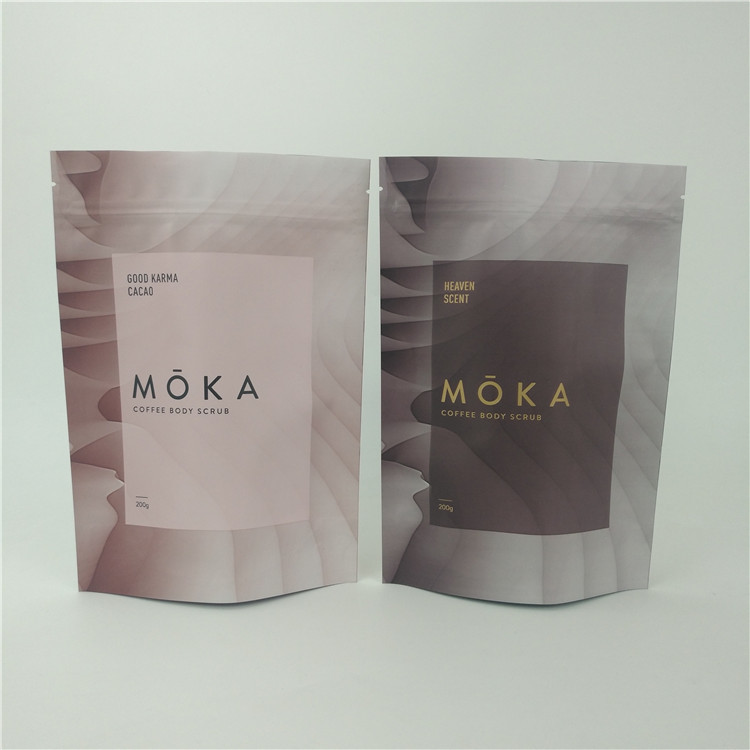 Kantong Plastik Rias MOPP Kemasan VMPET AL Berdiri Sendiri 1.2C MPET