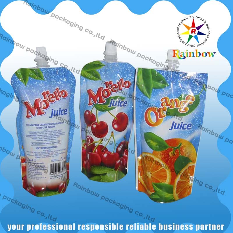 Kemasan Kantong Plastik Daur Ulang, Stand Up Pouch PET / AL / NY / PE