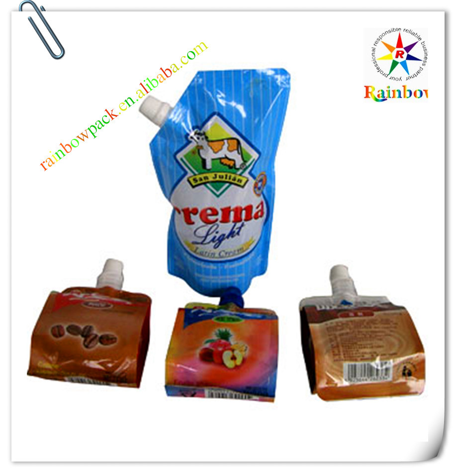 Tas Stand Up Aluminium Foil PET / NY / PE Food Grade Dengan Pencetakan Berwarna