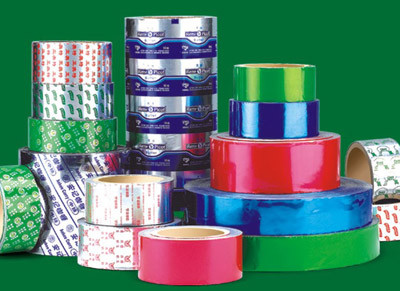 PET / NY / PE Printing Kompos Roll Film Kemasan Makanan