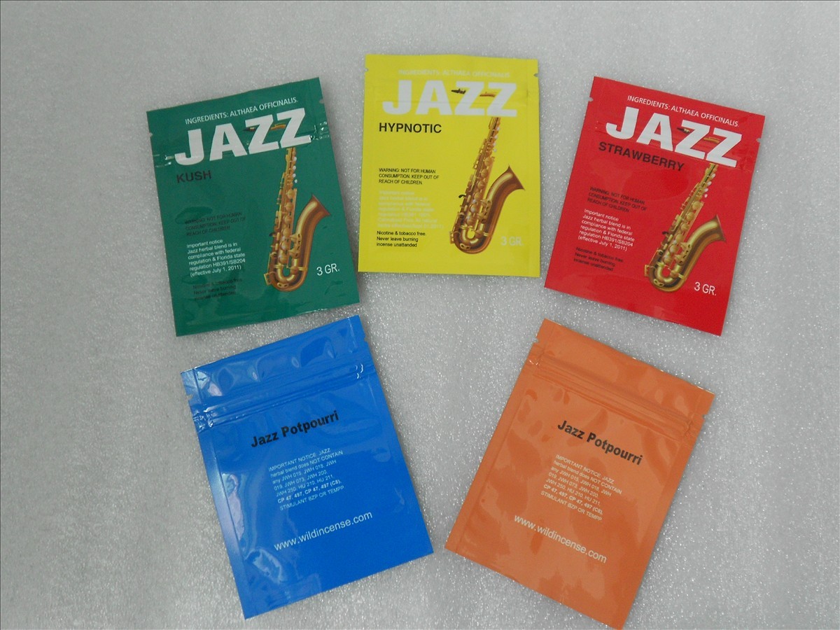 PET / VMPET / PE Herbal Kemasan Tas Dupa dengan CMRK atau Pantone Printing