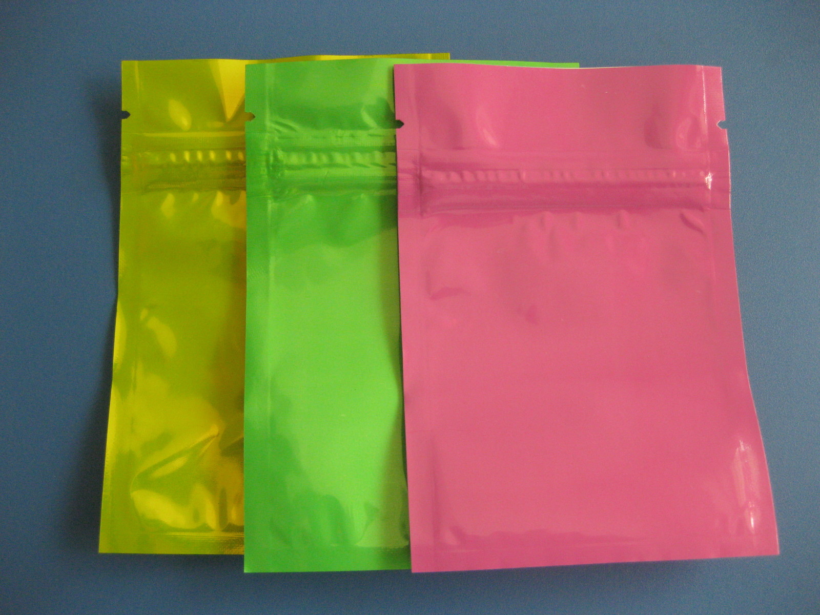 Oxo Biodegradable Foil Bag Packaging, Recycle Colorful Mylar Food Bags Ziplock