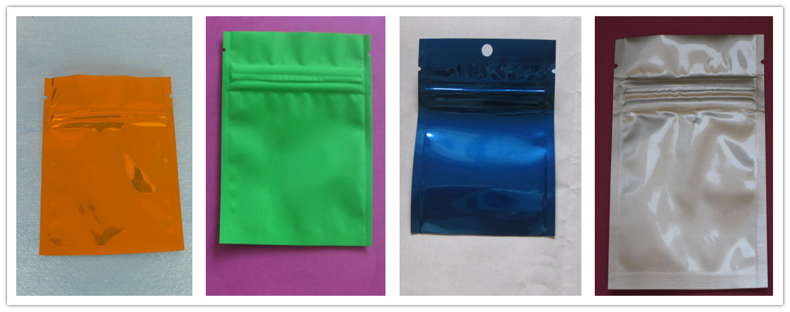 Kemasan Tas Makanan Ringan, 100% Recycle Flat atau Stand up PPET / AL / PE Mylar Food Bags
