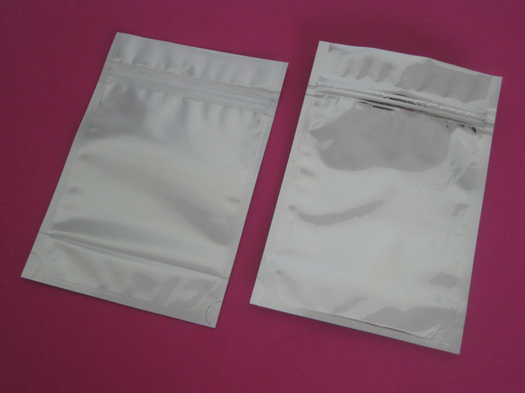 PET / AL / PE Aluminium Foil Pouch Kemasan Dengan Side Gusset, OEM
