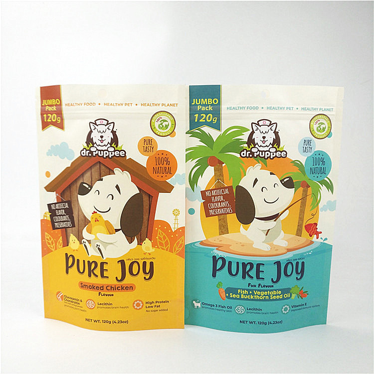 Kertas Kraft Stand Up Zipper Bag Ramah Lingkungan Dapat Didaur Ulang Biodegradable