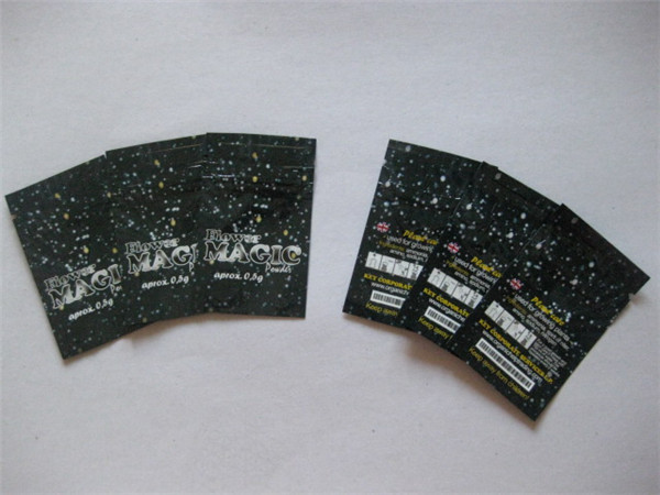 Bunga Magic Herbal Kemasan Dupa, Kantong Zipper Zipper Dapat Didaur Ulang