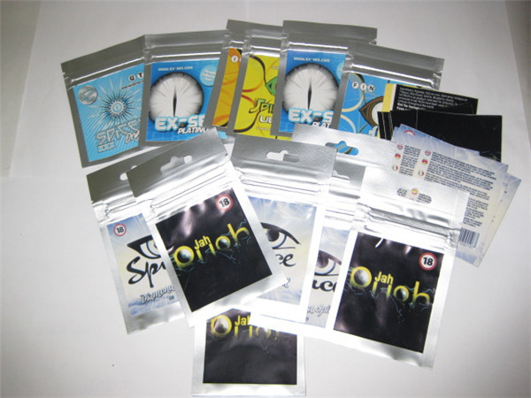 Ritsleting Top Ziplock Herbal Dupa Herbal Untuk Rempah-rempah Rampai