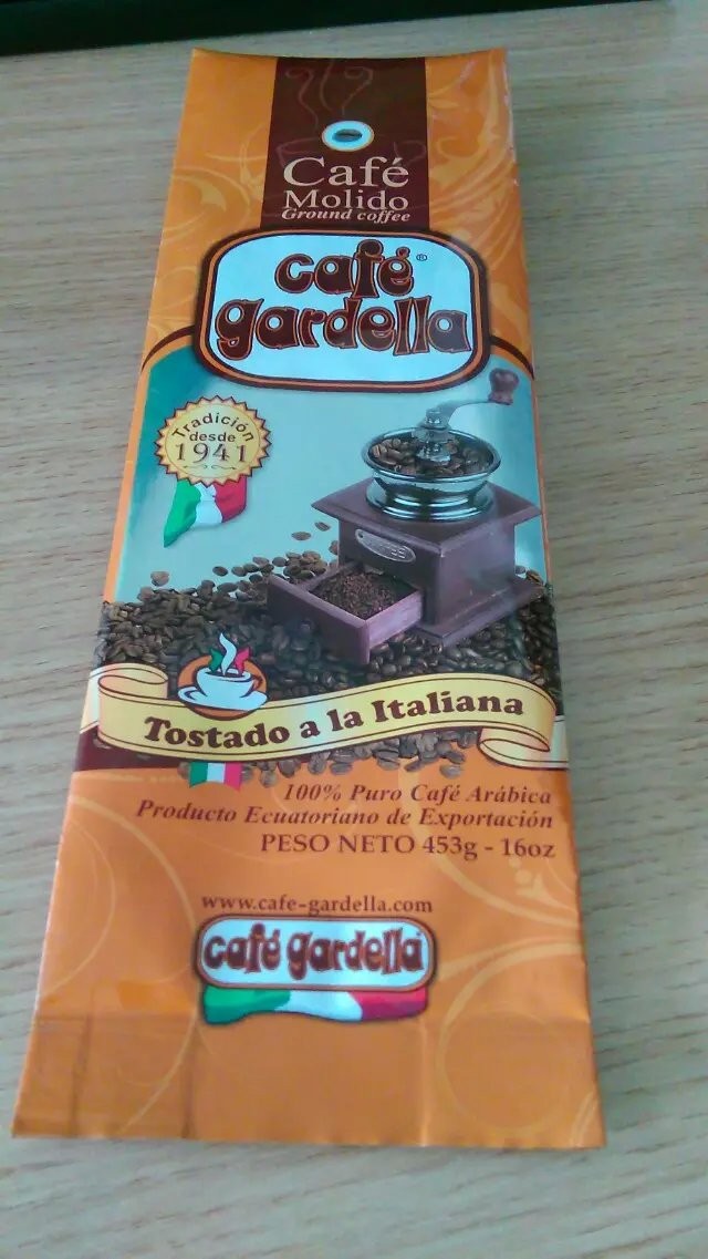 Kemasan Kantong Plastik Kustom, Kemasan Biji Kopi Ritsleting