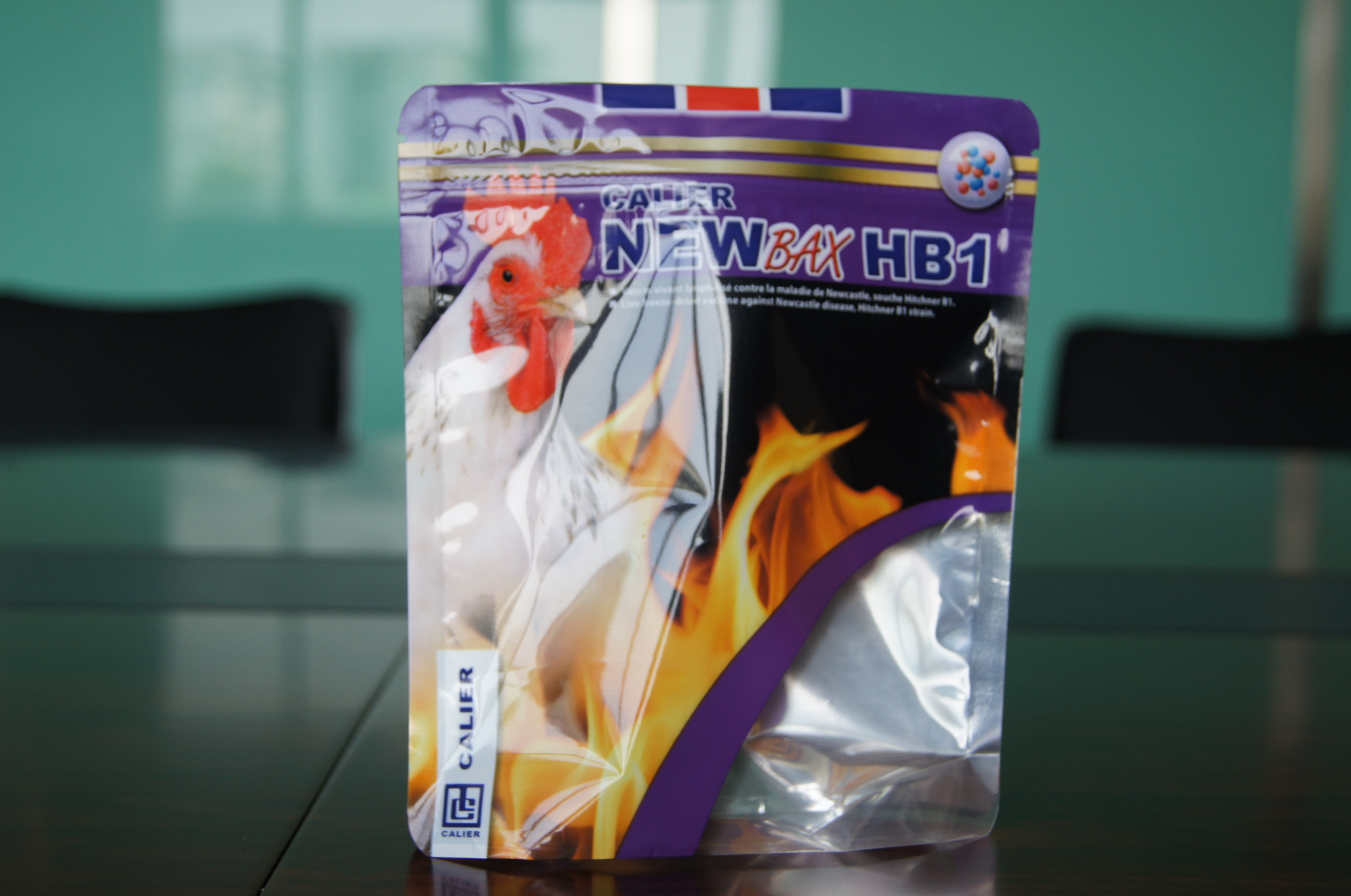 Stand Up Pet Food Plastik Packaging Zipper Pouch Untuk Ayam