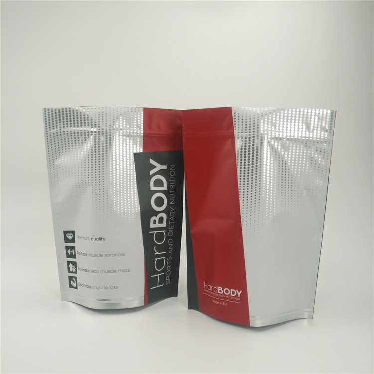 Kantong Plastik Ganja Kemasan Makanan Tas Ritsleting Berdiri