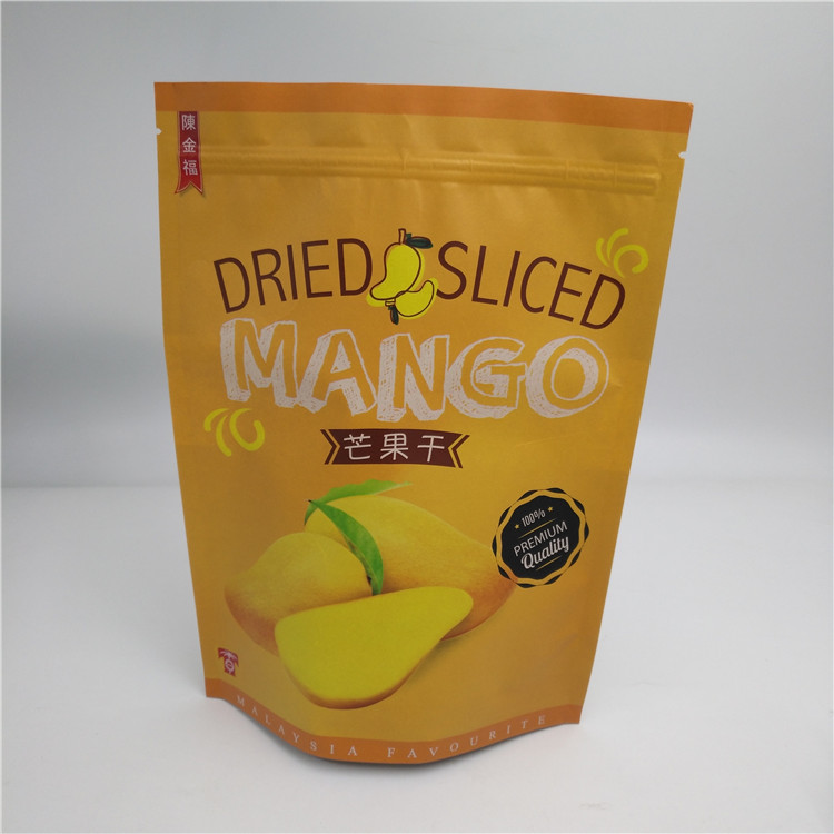 Kemasan Tas Camilan Rempah Tembakau Stand Up Zipper Pouches Pencetakan Gravure