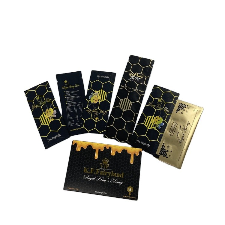 Bee Jelly Herbal Honey Kantong Plastik Kemasan 100% Alami