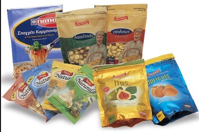 Stand Up Tea Bags Packaging Glossy Finish Dilaminasi Dengan Zipper / Jendela