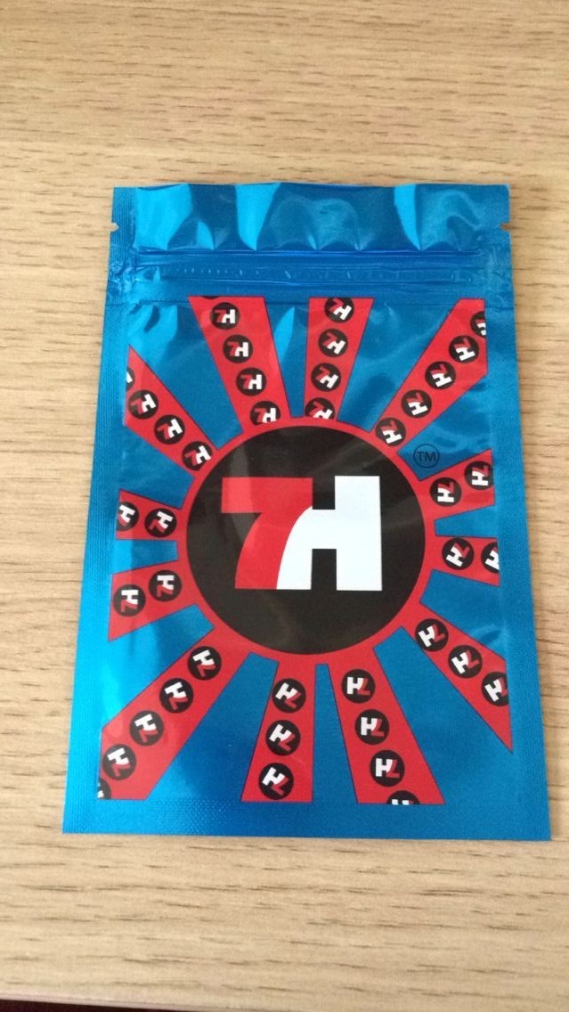 7H Biru Potpourri Aluminium Foil Bag Dupa Herbal tidak beracun