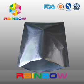 Aluminium foil kantong vakum, tekstur makanan embossed vakum sealer tas