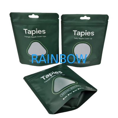Pemasok Pabrik Berguna Lagi Disegel Mylar Nipple Patch Packaging Bag Custom Print Bau Proof Bags dengan Logo