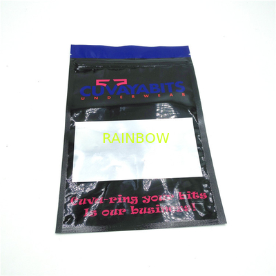 240mic Transparan Rotogravure Printing Opp Bags CMYK VMPET Clear Ziplock Bag